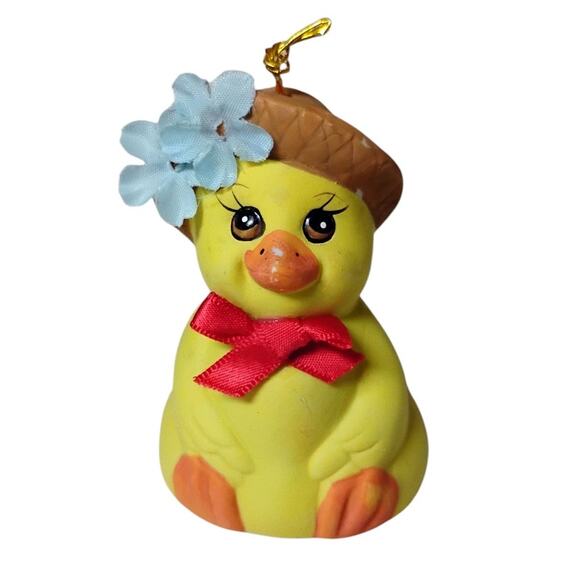 π Vintage Porcelain Bells ππ¦π» Hand Painted Set of 4 - Picture 8 of 15